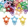 Alloy Star Keychain for DIY Jewelry Making Accessories