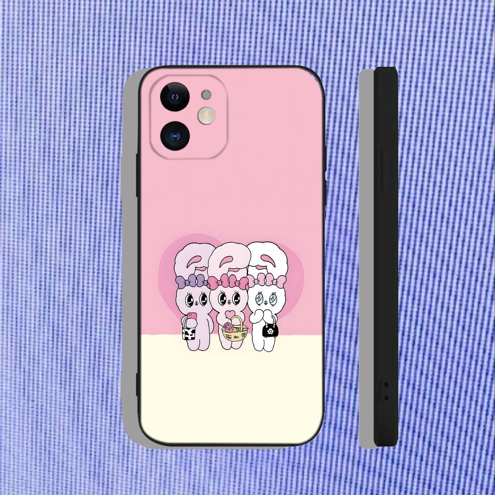 Esther Bunny Cute For iPhone 17,16,15,14,13,12,11,Air,X,XR,Pro,Max,Plus TPU Soft Skin-friendly Cover