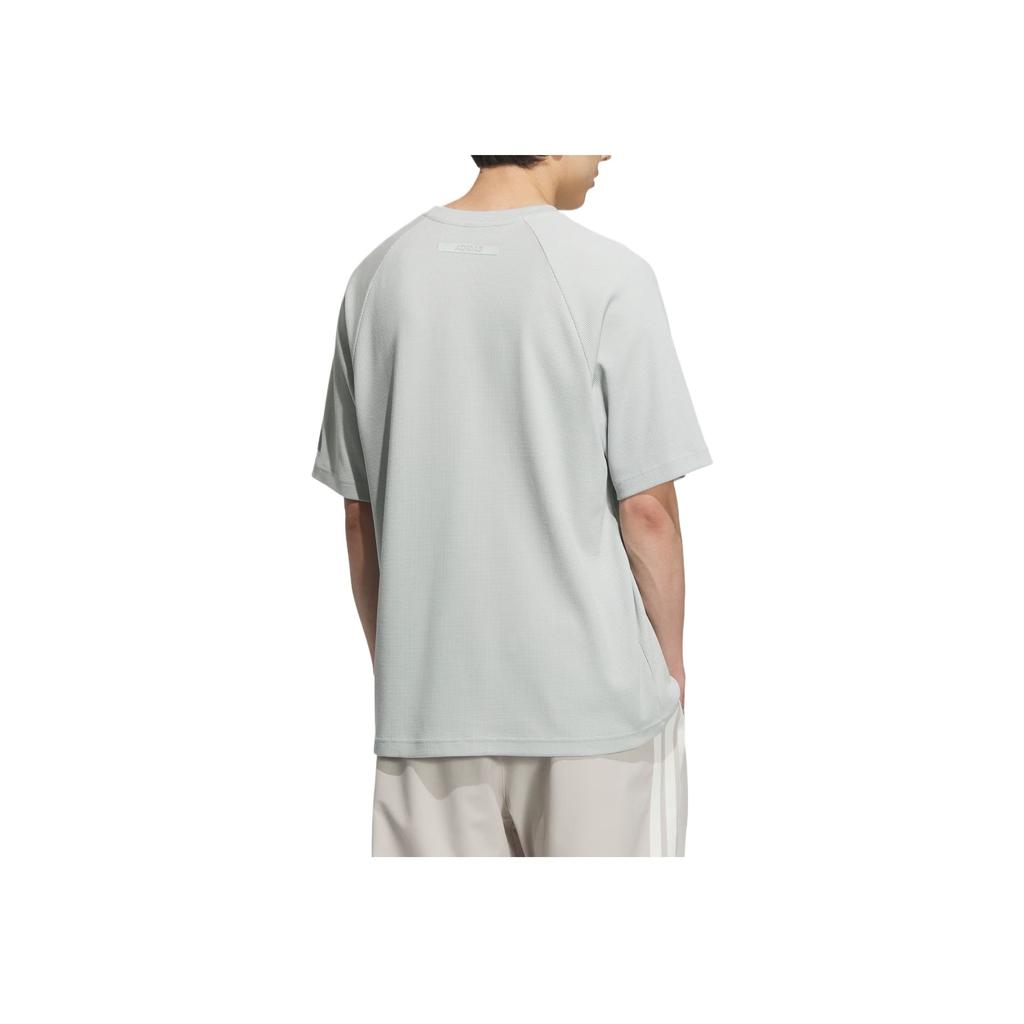 adidas Gfx Comfortable Casual Crew Neck Short Sleeve T-Shirt Men Tops Miracle-Silver KF0129