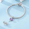 Copper Colorful Bow Pendant Charms Jewellery Fit Originalbracelet Necklace For Women Diy Gift