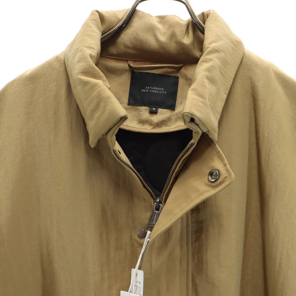 Használt SATURDAYS NEW YORK CITY kabát M bézs Párnázott béléssel Férfi Használt