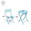 Homlly Ostoo Folding Outdoor Patio Balcony Table and Chairs (2PCS)
