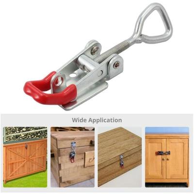 Toggle Latch Clamp,304 Stainless Steel Adjustable Toggle Latches With Lock Hole,Holding Capacity Heavy Duty Toggle Clamp