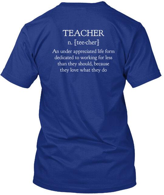 True Definition Of A Teacher Tshirt Size S To 5xl
