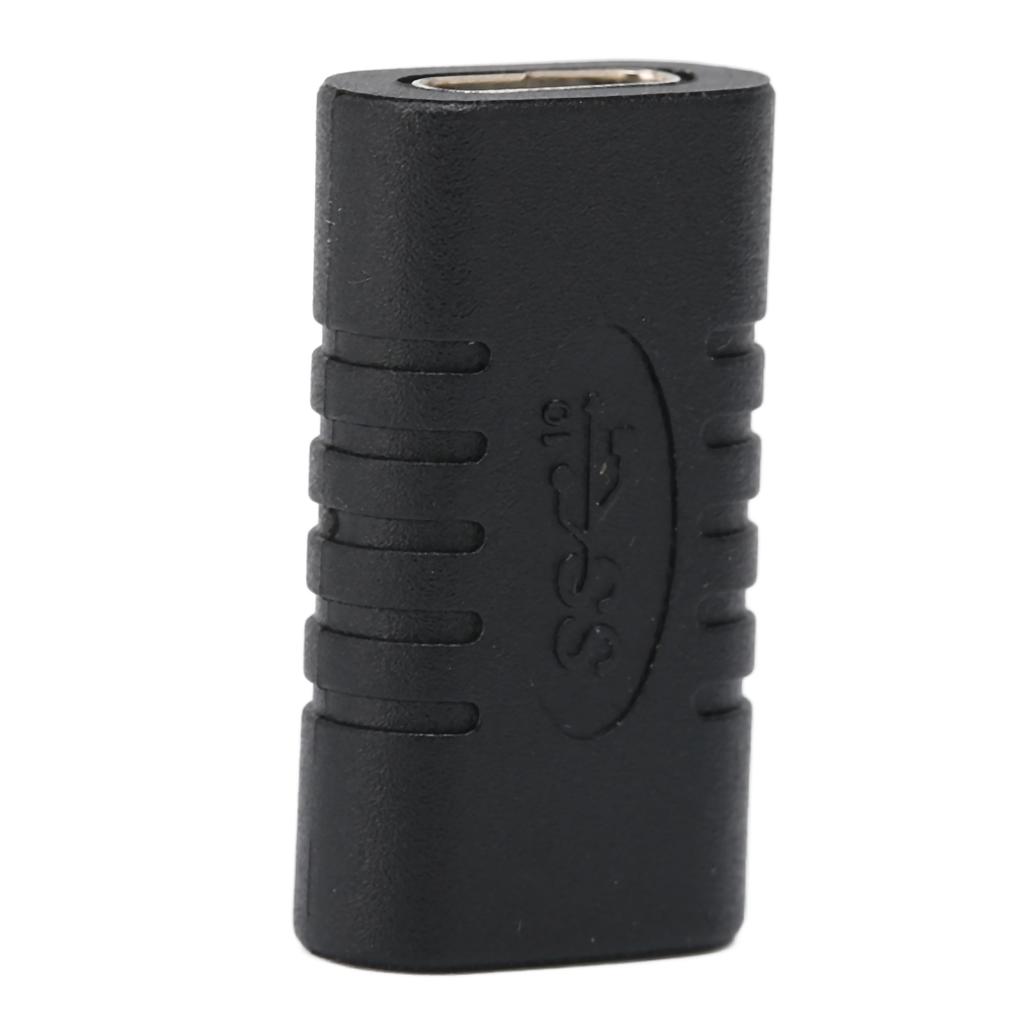 Type C Female to Type C Female Coupler Type C Extension Connector for MacBook Pro for Galaxy S8 for Nexus 6P 5X