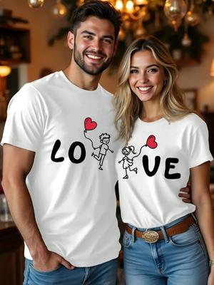 Funny Graphic Print Men TShirt Cotton Oneck Shortsleeved Tee Casual Harajuku Couple Outfit Tshirts Tops Oversized Streetwear