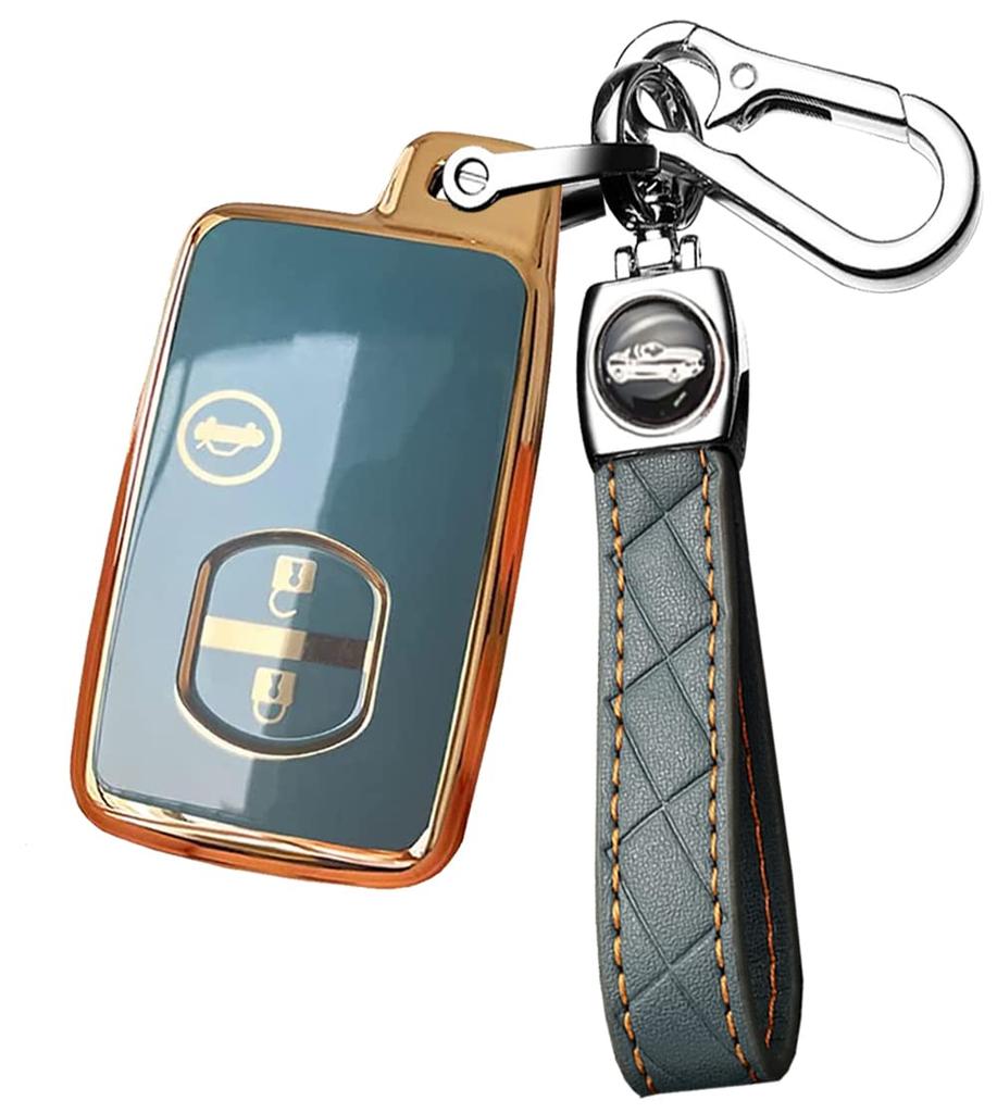 Toyota Dedicated Smart Key Cover, Key Holder, Compatible with Toyota, Compatible with 180, 200,