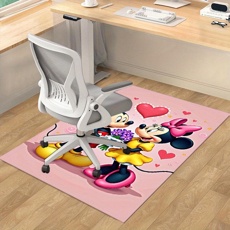 1pc. Mickey Mouse & Minnie Mouse Romantic Valentine's Day Gift Rug for Home Office Chair Outdoor Carpet Decorz041116