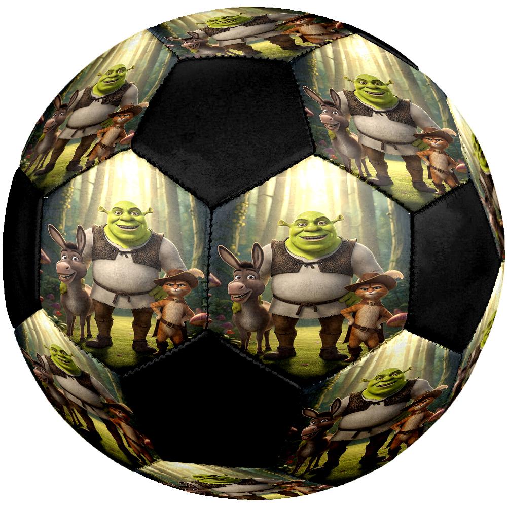 Shrek Theme Size 5 Soccer Ball, Suitable for Both Indoor and Outdoor Matches, a Gift Suitable for Everyone.