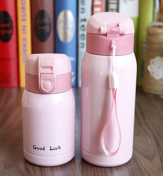 360ml Good Luck Thermo Mug Stainless Steel Vacuum Flasks Thermos Coffee cup Travel Insulated Thermocup Thermal Bottle for Water
