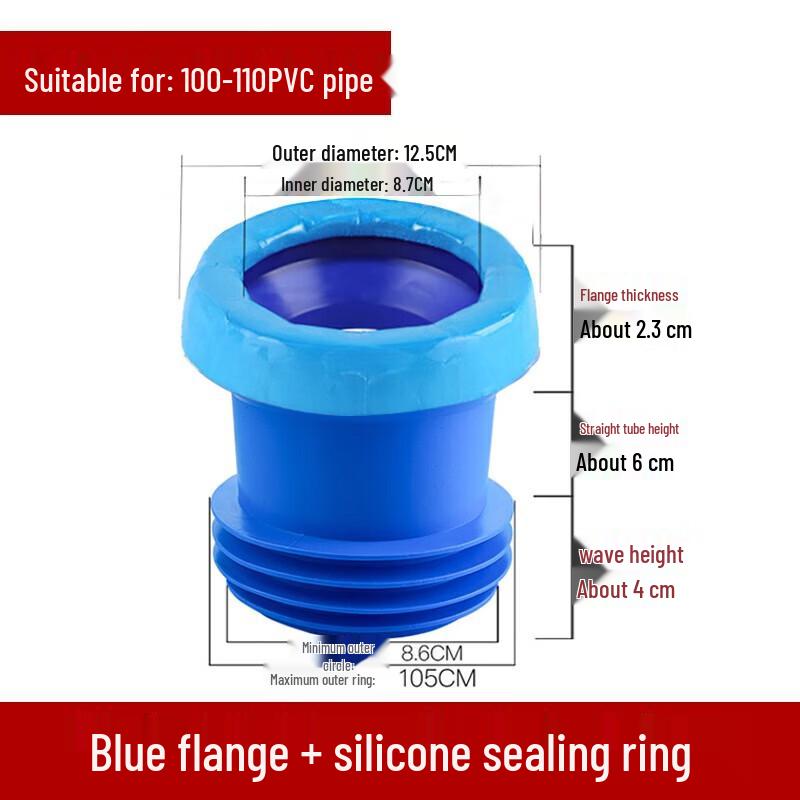 Уплотнительное кольцо для фланца унитаза с обратным клапаном