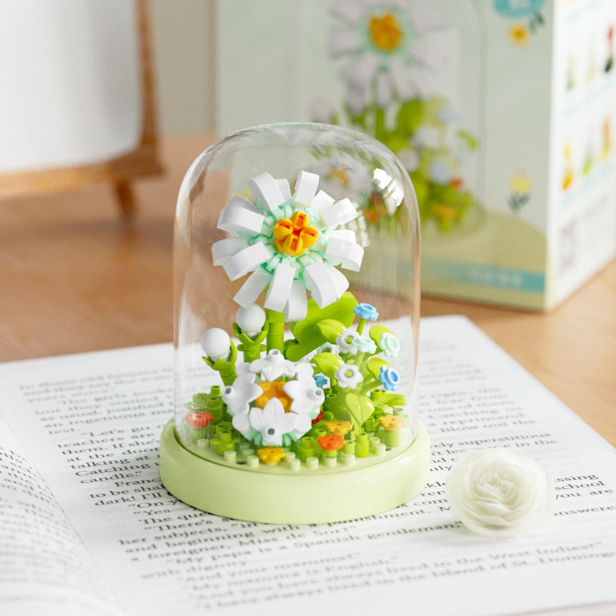 ChaoLeChuang Kids  Plant Pot Building Blocks Educational Toy