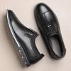Men's Casual Leather Shoes Luxury British Style Business Dress Shoes Comfort Soft Loafers Business Leather Shoes Chaussure Homme