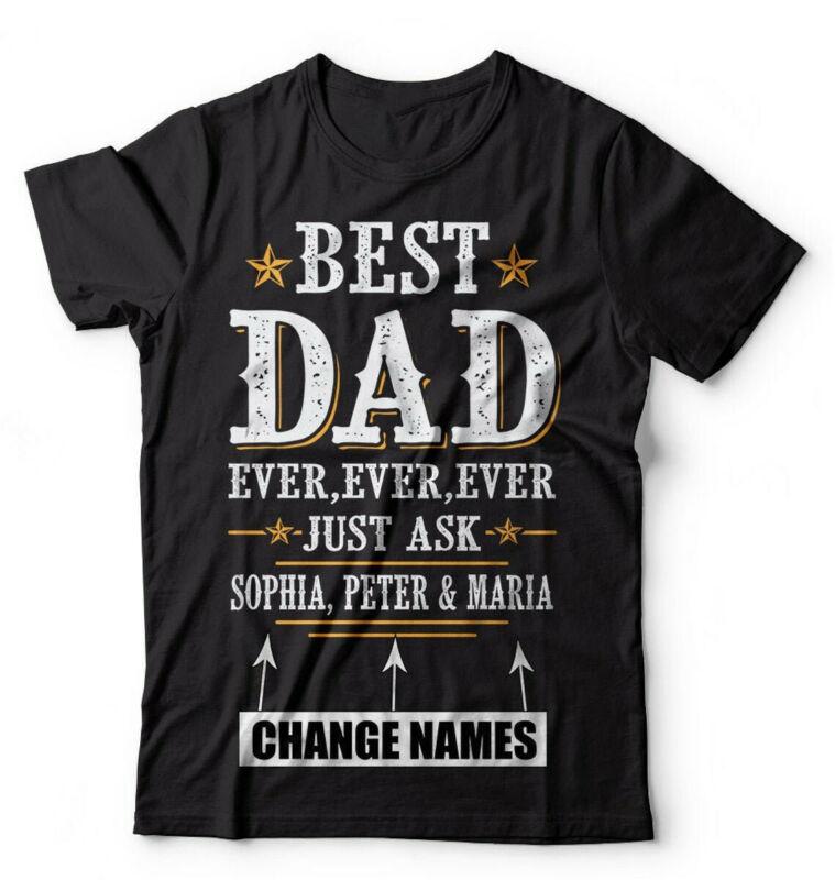 Buy Customizable Fathers Day T Shirt 
