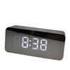 HD Mirror Alarm Clock Multifunctional Mirror Digital Alarm Clock Silent Mirror Clock Makeup Mirror