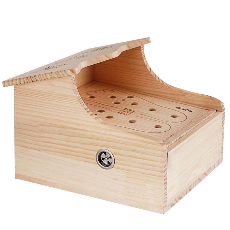 Деревянная коробка для моксы на ногах Дамин Гуай