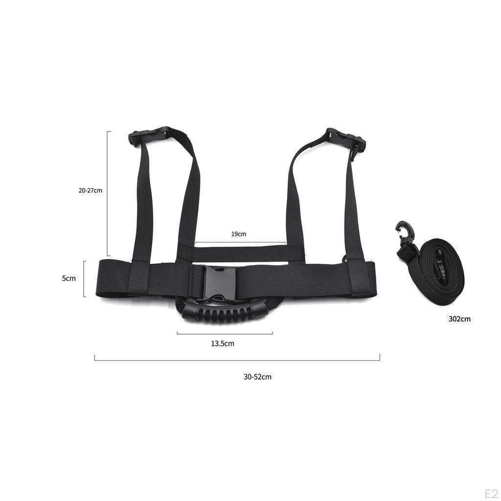 Children's Ski And Snowboard Strap, Shoulder Teaching Training Strap for