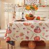 Halloween Square Tablecloth Premium Anti-Scratch Stain-Resistant Desk Dining Table Protector