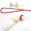 (H0826)1 Set Wooden Gyro Spinning Top Gyroscope Peg-Top Chinese Classic Kids Toys