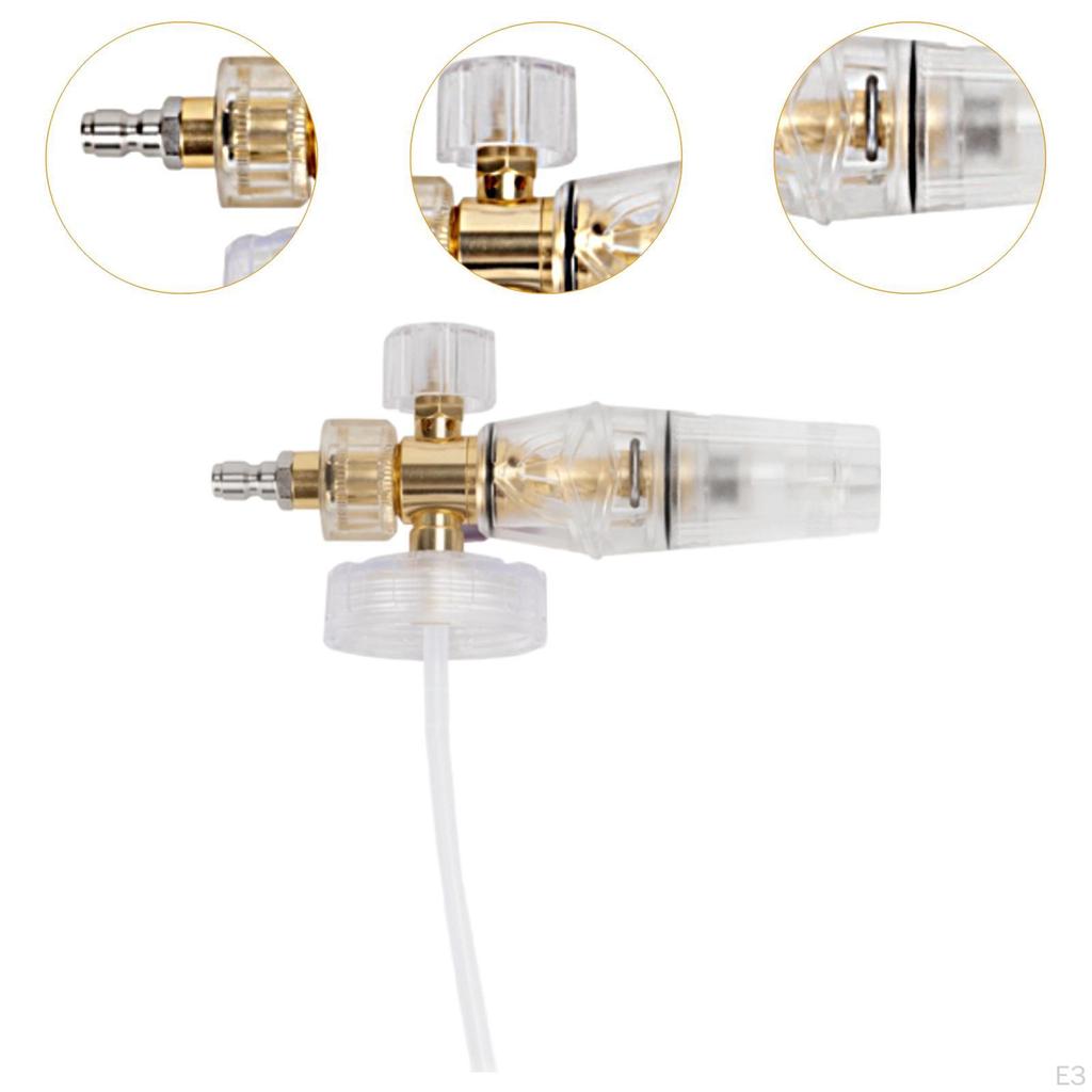 Foam Attachment Portable High Pressure Washer Nozzle Tip for Cleaning Cars
