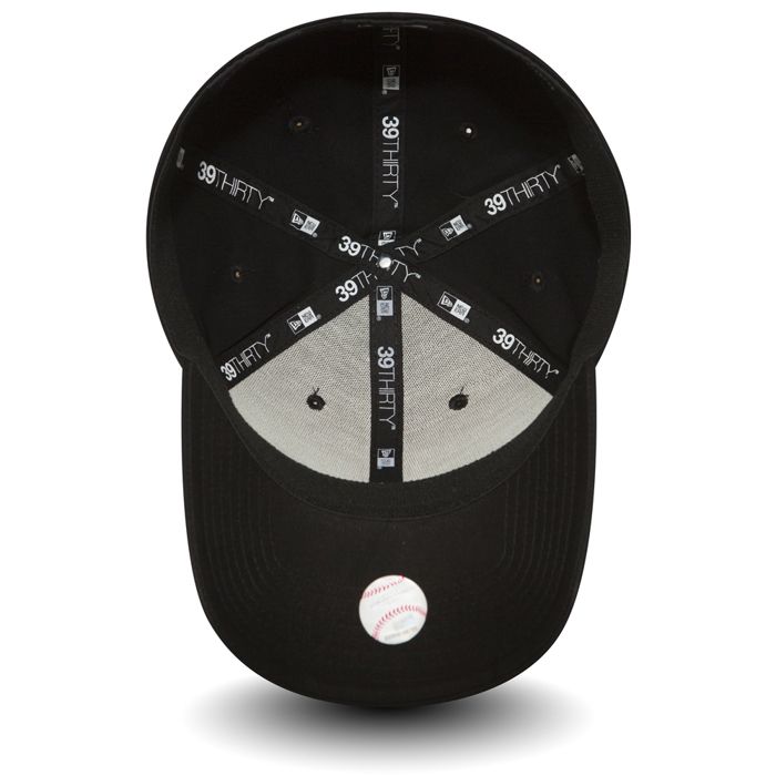 Casquette de baseball - New Era - Los Angeles Dodgers - 39THIRTY ajustée - Noir - Sportswear