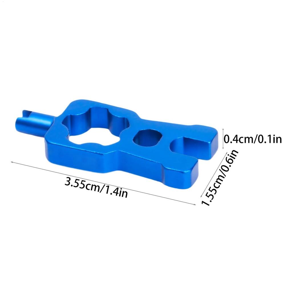 Narzędzie do usuwania zaworu opony, Narzędzie do wykręcania rdzenia zaworu - Wielofunkcyjny klucz do rdzenia zaworu Rower