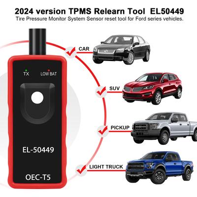 Instrument de Activare Resetare TPMS Anvelope Auto EL-50448 OEC-T5 Senzor de Monitorizare a Presiunii Anvelopelor Potrivit pentru Modele Ford/GM
