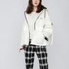 New Balance Jackets Women's Ivory Hooded Moderate Other AWJ13351-IV