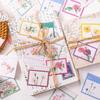 46pcs/box Flower Collection Sticker Diy Scrapbooking Diary Planner Decoration Sticker Album Decoration Student Supplies