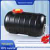 Rectangular Solar Water Tank: Black Household Bathtub & Summer Storage, Thickened Plastic for Heating Water.