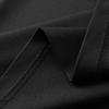Men's Plus Size Solid Half-Zip Polo Shirt