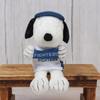Yoshitoku Snoopy Plush Strap 18cm Official Licensed Product Hokkaido Nippon-Ham Fighters Pink Color