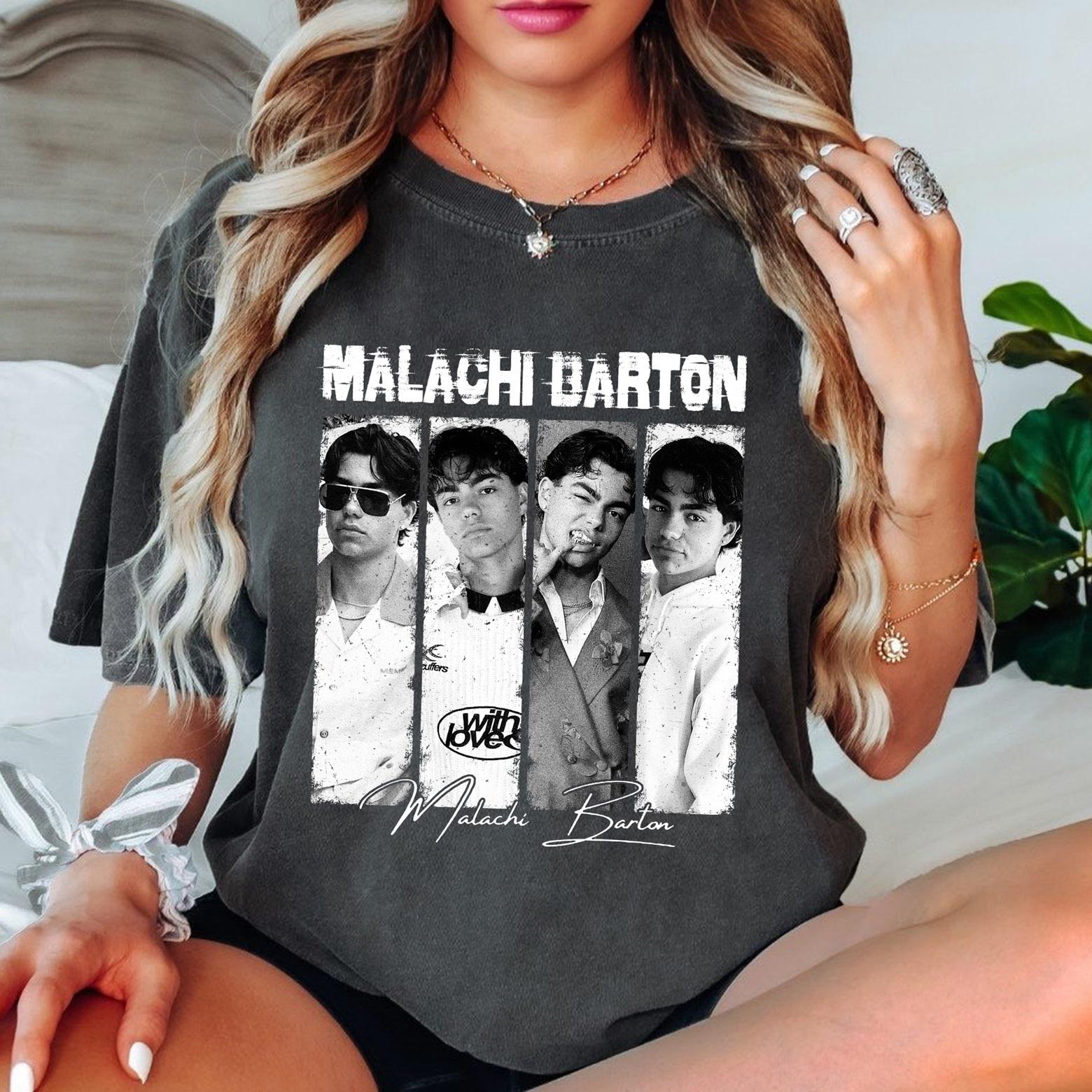 The Retrostyle Malachi Patton Pattern Tshirt From The 1990s Red Rise Tshirt Descendants Concert Music Festival S