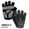 5Mm Sbr Padded Bike Gloves Breathable Non Slip Cycling Gloves For Men Women Mountain Road Biking