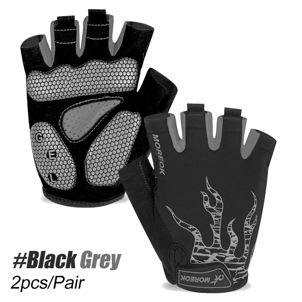 5Mm Sbr Padded Bike Gloves Breathable Non Slip Cycling Gloves For Men Women Mountain Road Biking