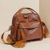 Borsa a Spalla da Donna Semplice, Borsa a Tracolla alla Moda, Borsa a Spalla in Morbida Ecopelle PU, Borsa a Tracolla Monocolore Adatta per Viaggi e Shopping