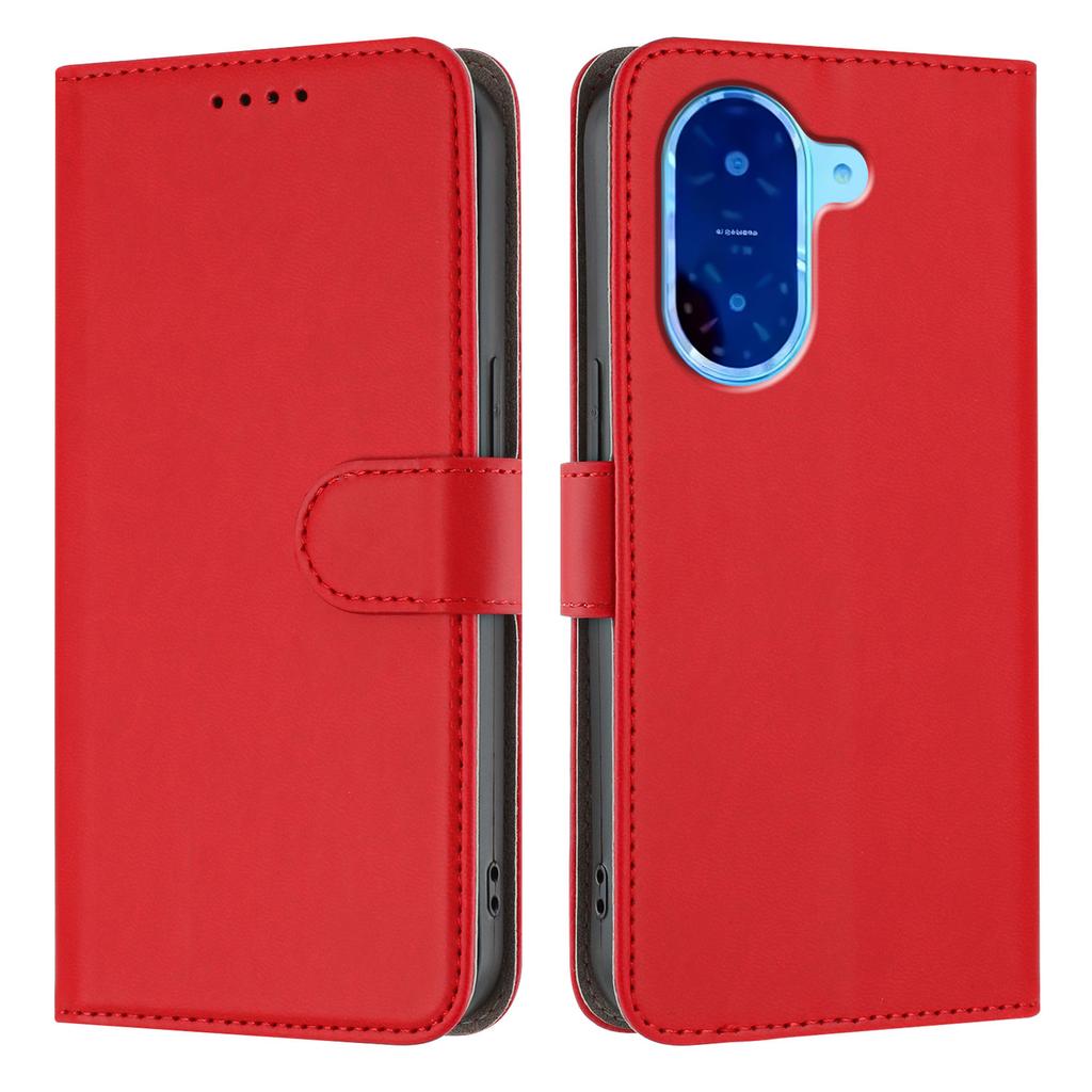 Dla Xiaomi Redmi A5 4G (171.7mm) Skórzane etui Jednokolorowy pokrowiec na telefon z portfelem