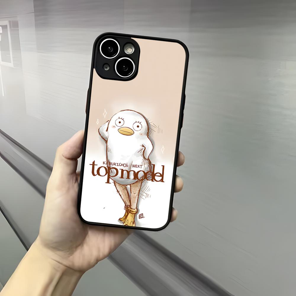 A-Anime Gintama Mr. Raindrop Phone Case For Iphone 17 16 15 14 13 12 Pro Max Xr Air Plus Skin Feel Black Hard Shell Cover