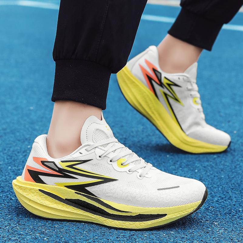 New Nitrogen Technology Carbon Plate Marathon Race Physical Fitness Test Stable Support Men's and Women's Running Shoes