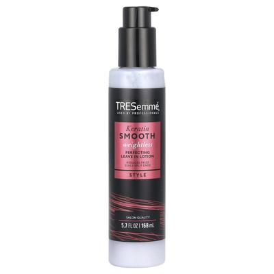 TRESemmé, Keratin Smooth, Weightless Perfecting Leave-In Lotion, 5.7 Fl Oz (168 Ml)