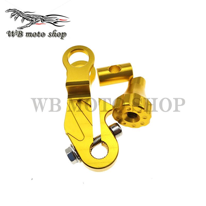 Taiwan TWH Motorcycle Accessories Rear Brake Rocker Arm lever CNC Aluminum For Honda DIO ZX 50 AF18 AF25 AF28 AF34 AF35 золотой