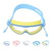 Kids Swimming Goggles Large Frame Waterproof Non Fog HD Swim Supplies with Nose Clip