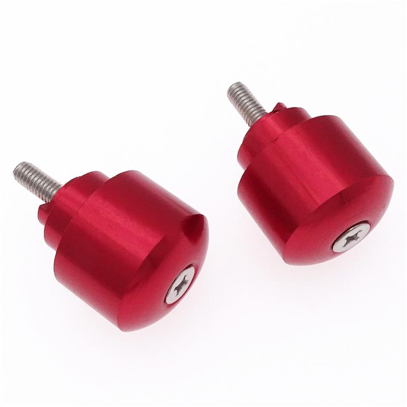 2pcs for Honda CB 919 CBR 600RR 900RR 929RR 954RR Motorcycle Handlebar Anti Vibration Grips Cap End Plugs Cover Accessories