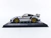 Minichamps Porsche 911 GT2 RS Weissach Package 2018 Silver Black Golden Limited to 222 units 1/43