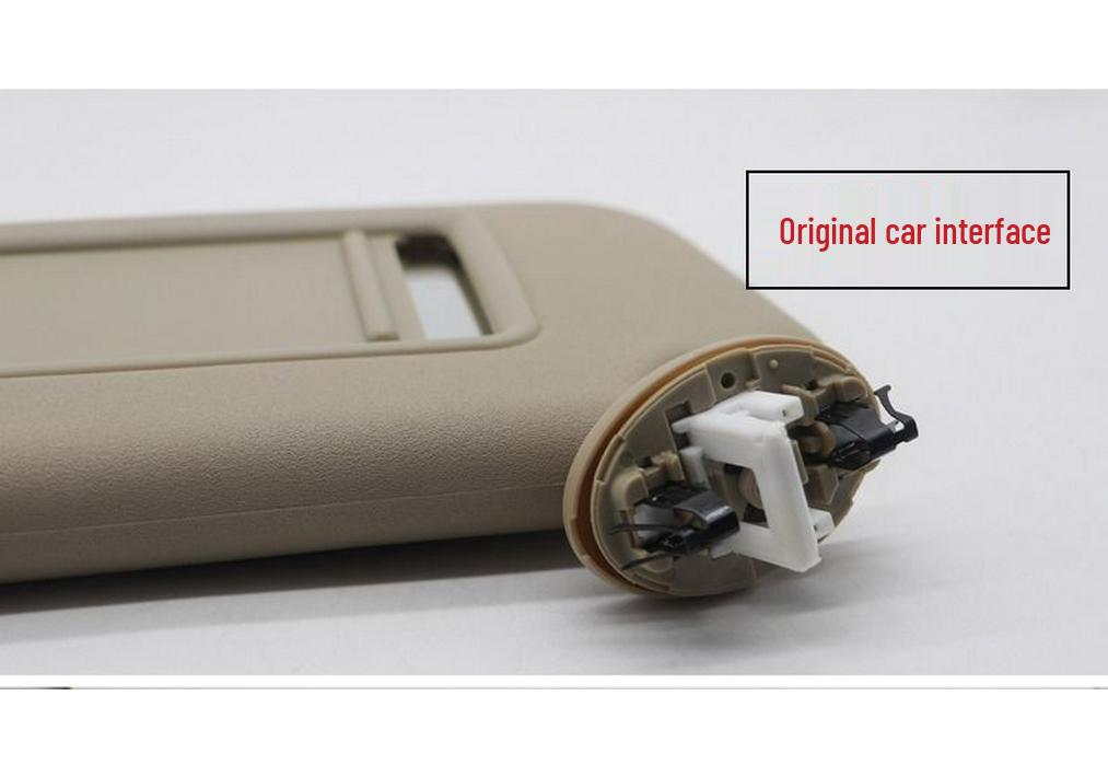 Sun Visors for 06-13 Toyota RAV4 (3rd Gen) with Vanity Mirror - Driver & Passenger Side
