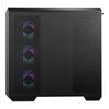MSI MAG PANO M100R PZ M-ATX Micro Tower Case with Window, Without Power Supply