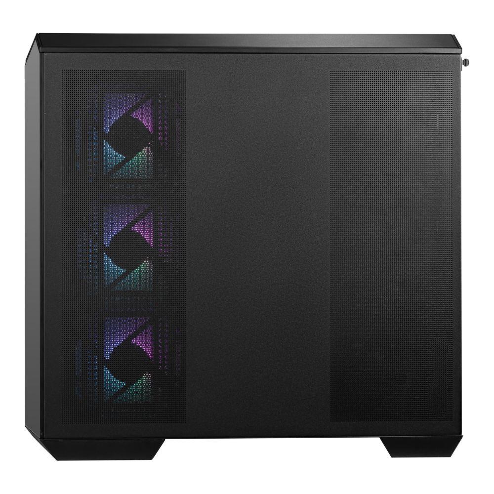 MSI MAG PANO M100R PZ M-ATX Micro Tower Case with Window, Without Power Supply