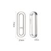 4PCS Transparent Plastic Soft PU Door Handle Kitchen Cabinet Glass Sliding Door Drawer Handle Self-Adhesive Sliding Door Handle