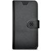 Etui Folio - CELLY - WALLYUNIMBK - Éco Cuir Noir - Fermeture Magnétique - 3,5-4,5 Pouces