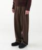 Leondi Straight Tuck Loop Pants - Brown